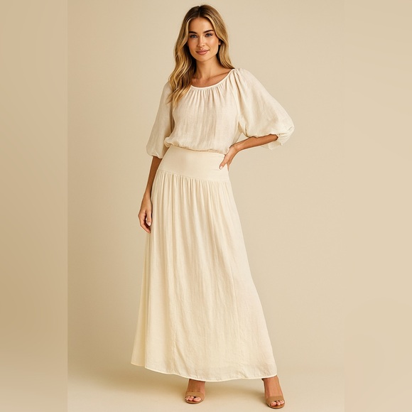 Boutique Dresses & Skirts - 131.NWT Elegant silk 2pc Skirt Set  MADE IN ITALY